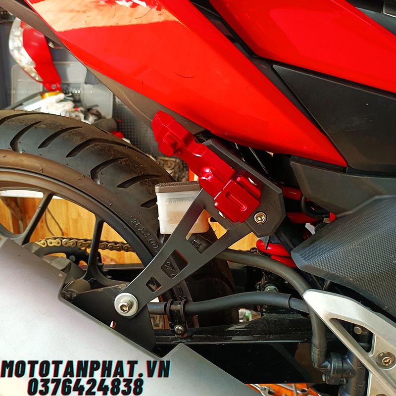 Để chân sau CNC Winner, để chân tàng hình winnerx 150 moto tấn phát