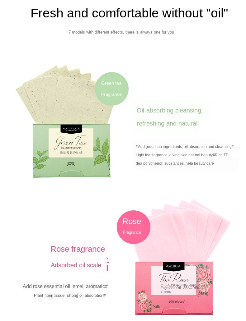 (Hàng Mới Về) Set 100 Giấy Thấm Dầu Cho Da Mặt 0286 | BigBuy360 - bigbuy360.vn