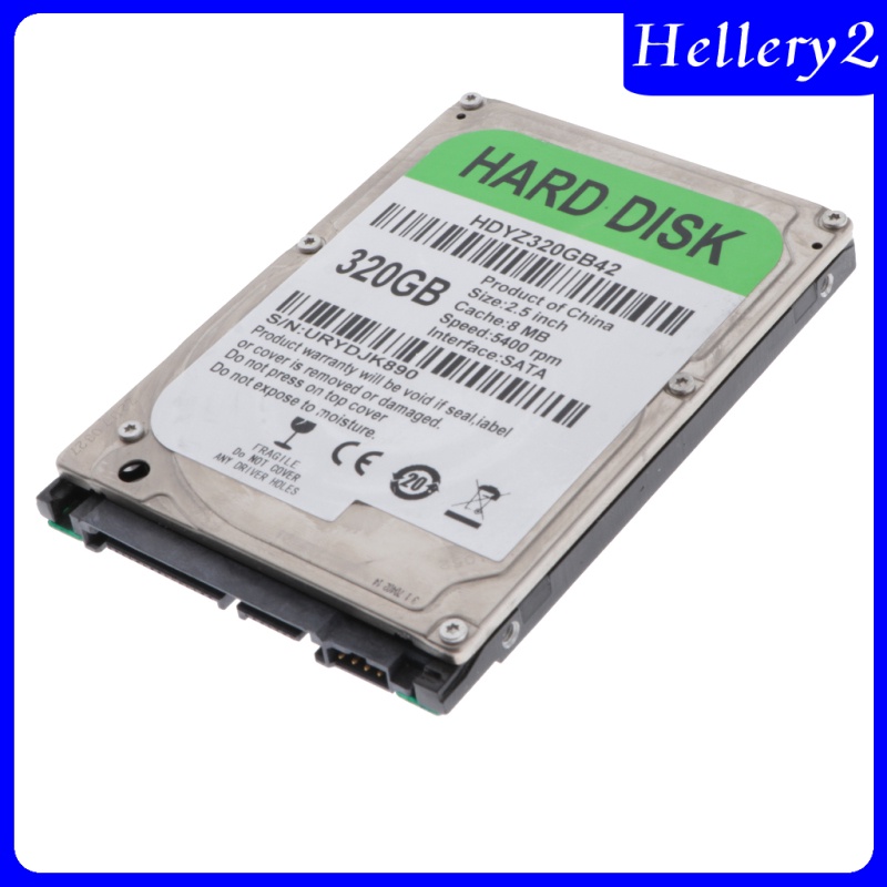 [HELLERY2] Universla 2.5 inch 320GB Laptop Internal Hard Drive Disk SATA 2 8M 5400RPM