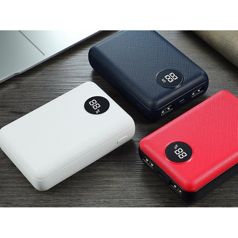 SẠC DỰ PHÒNG VPX VP28 MINI POWER BANK HIỂN THỊ PIN DUNG LƯỢNG 10000MAH SMART FAST CHARGE - DALA STORE CASE