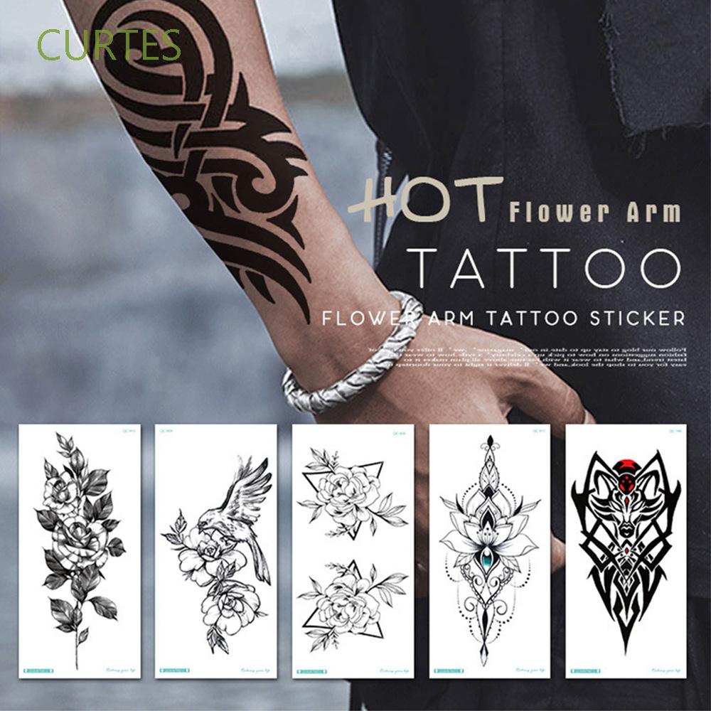 Hình Xăm Dán Cơ Thể Tạm Thời Nhiều Mẫu Tùy Chọn 3d Chống Nước Cho Nam Nữ