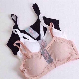 Combo 3 áo lót  nữ 3 dây học sinh, áo lót học sinh cấp 2