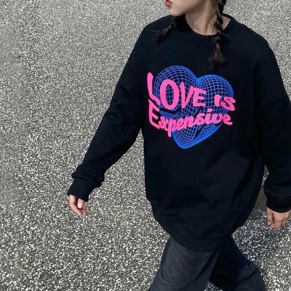 NRVP Áo Thun Nữ Dài Tay Cổ Tròn Thời Trang Hàn