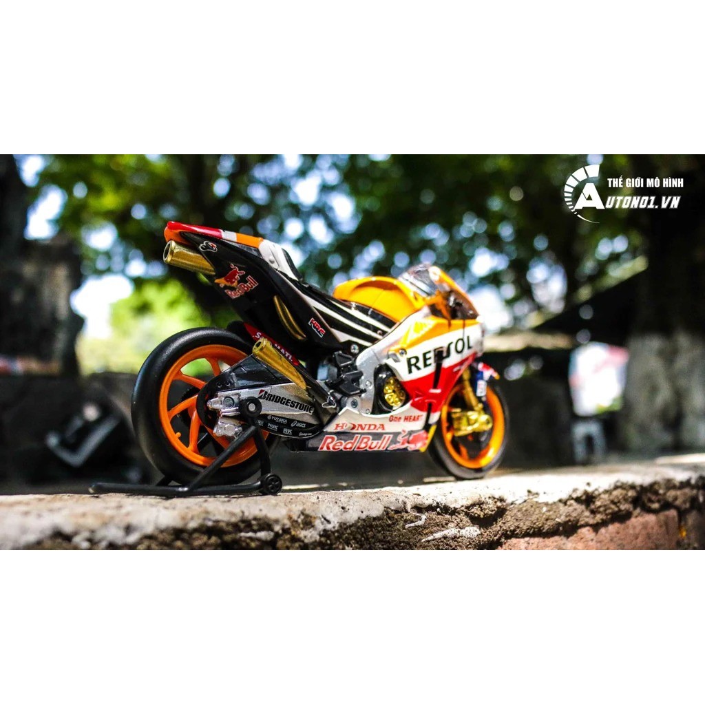 MÔ HÌNH HONDA REPSOL RC213V MARC MARQUEZ NO 93 2015 1:12 NEWRAY 7427