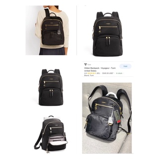 TNS - Balo đa năng vừa laptop Tumie backpack-chất liệu cao cấp bền màu đen unisex