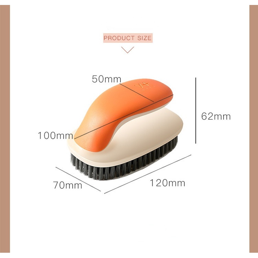 Bộ Bàn Chải Chà Giày Lông Mềm Không Làm Tổn Thương Đa Năng