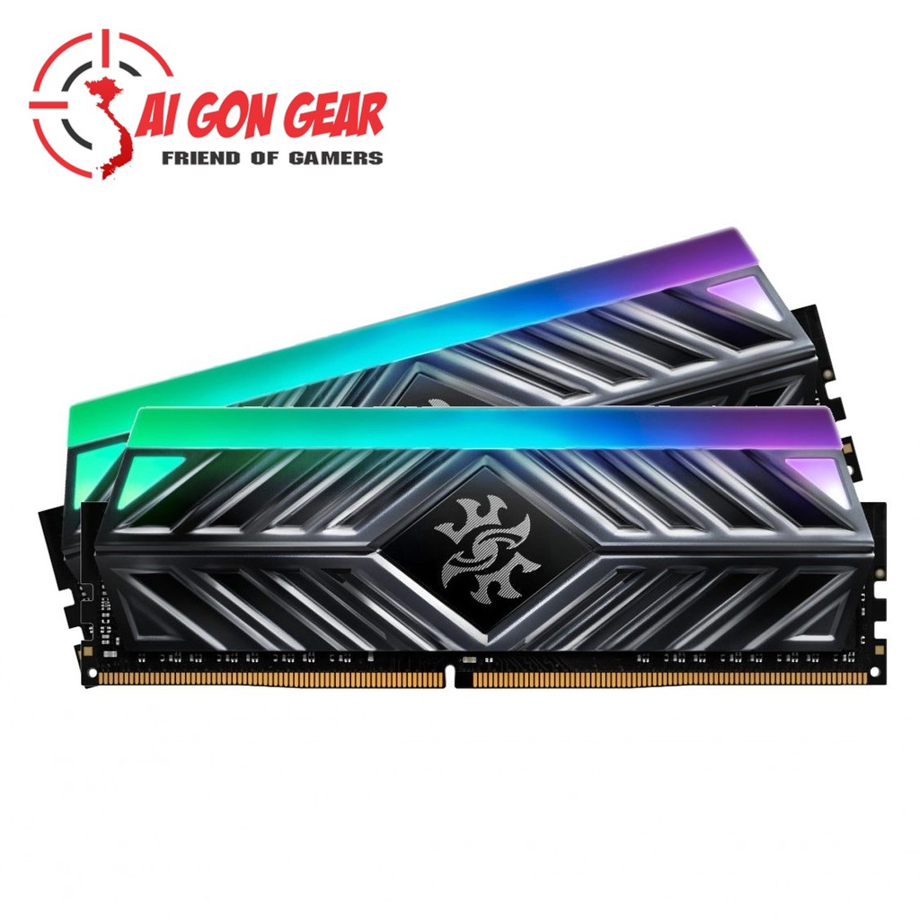 RAM Máy Tính ADATA DDR4 XPG SPECTRIX D41 X TUF 8GB Bus 3000 BLACK RGB