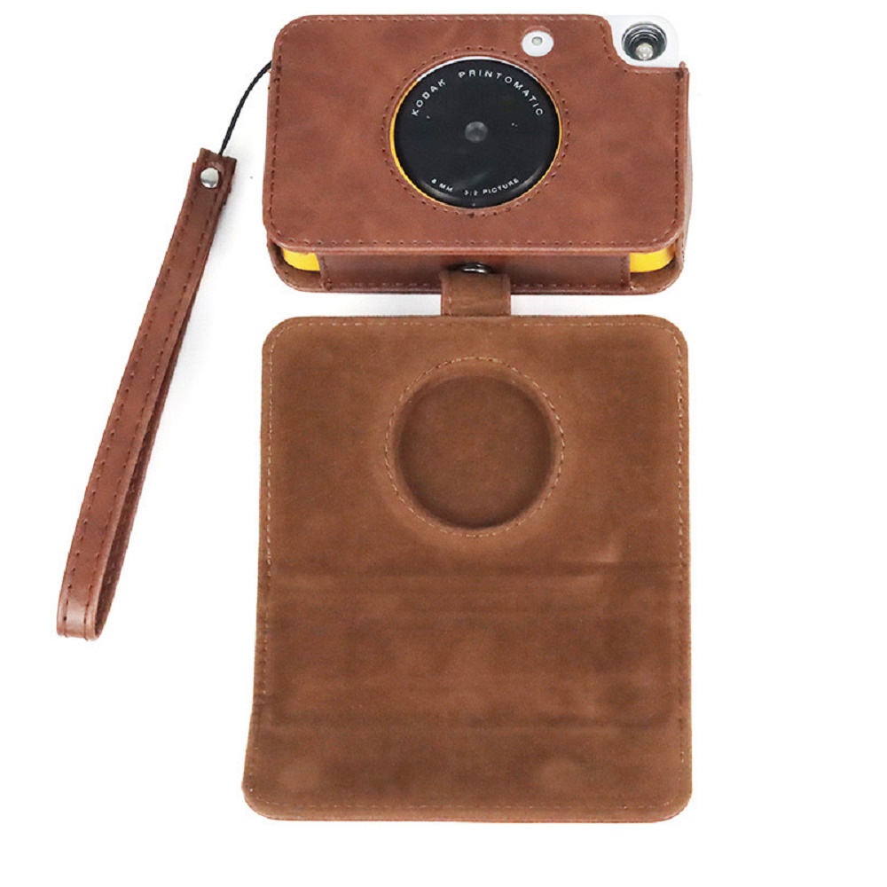Lammcou Túi Da PU Đựng Máy Ảnh Koda Inomatic Phong Cách Retro