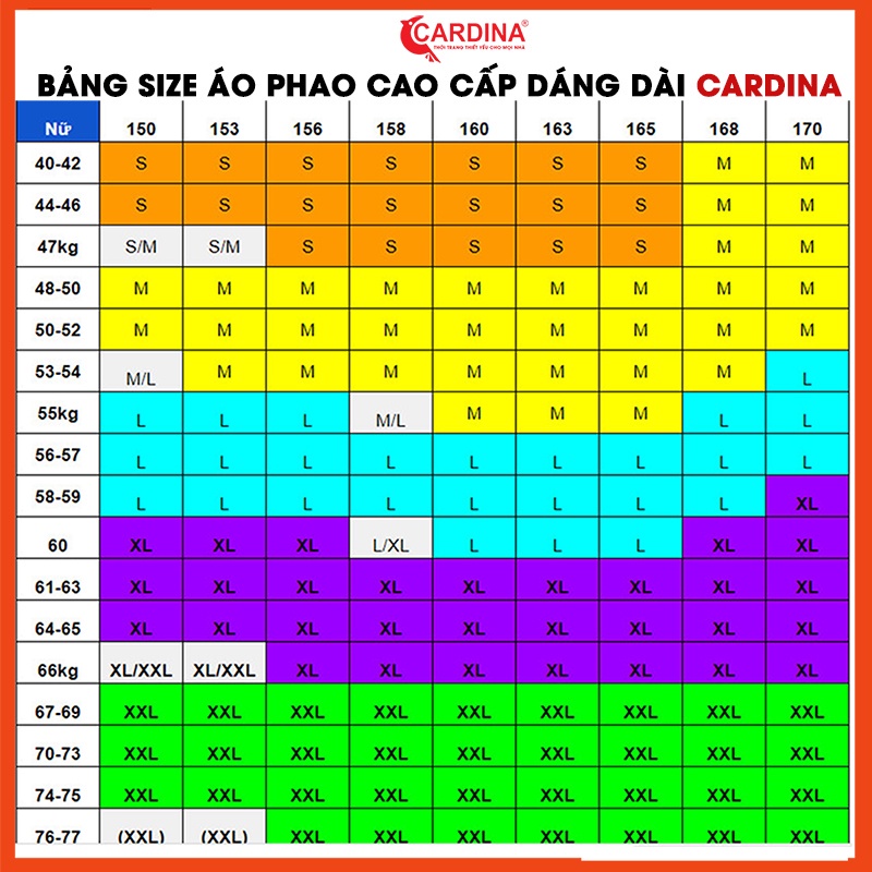 Áo phao nữ CARDINA cao cấp dáng dài siêu nhẹ siêu ấm cho mùa đông không lạnh