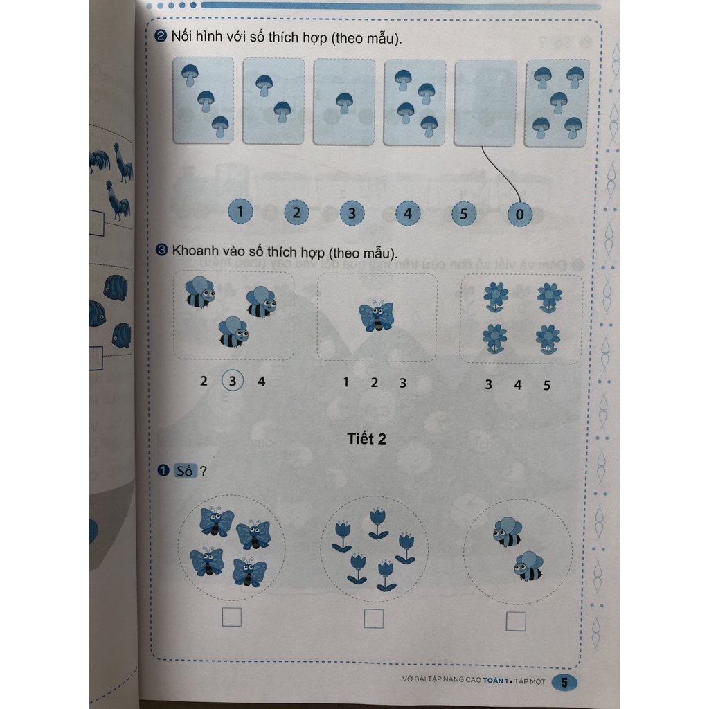 Sách - Vở bài tập nâng cao Toán 1