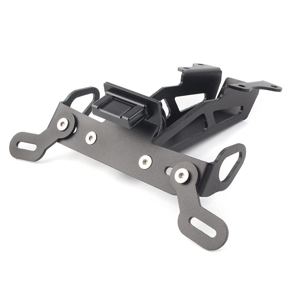 Giá Đỡ Biển Số Xe Gọn Gàng Kèm Đèn LED Cho Yamaha MT09 MT-09 Tracer 900 Tracer900 2015 2016 2017 2018 2019 2020