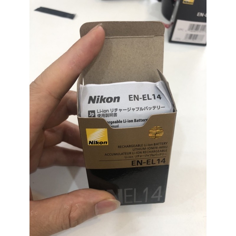 Pin Nikon EN-EL14 ( EL 14 )dành cho Nikon D3100, D3200, D3300, D3400, D5100, D5200, D5300, D5500, D5600, P7000, P7100