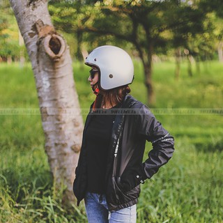 NÓN 3/4 ROYAL M20C - BẠC