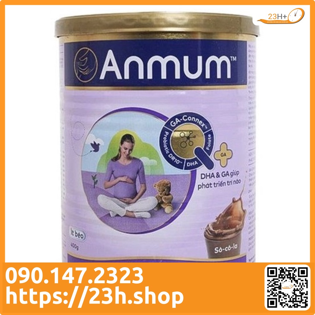 Sữa Bột Anmum Matema Choco 400g