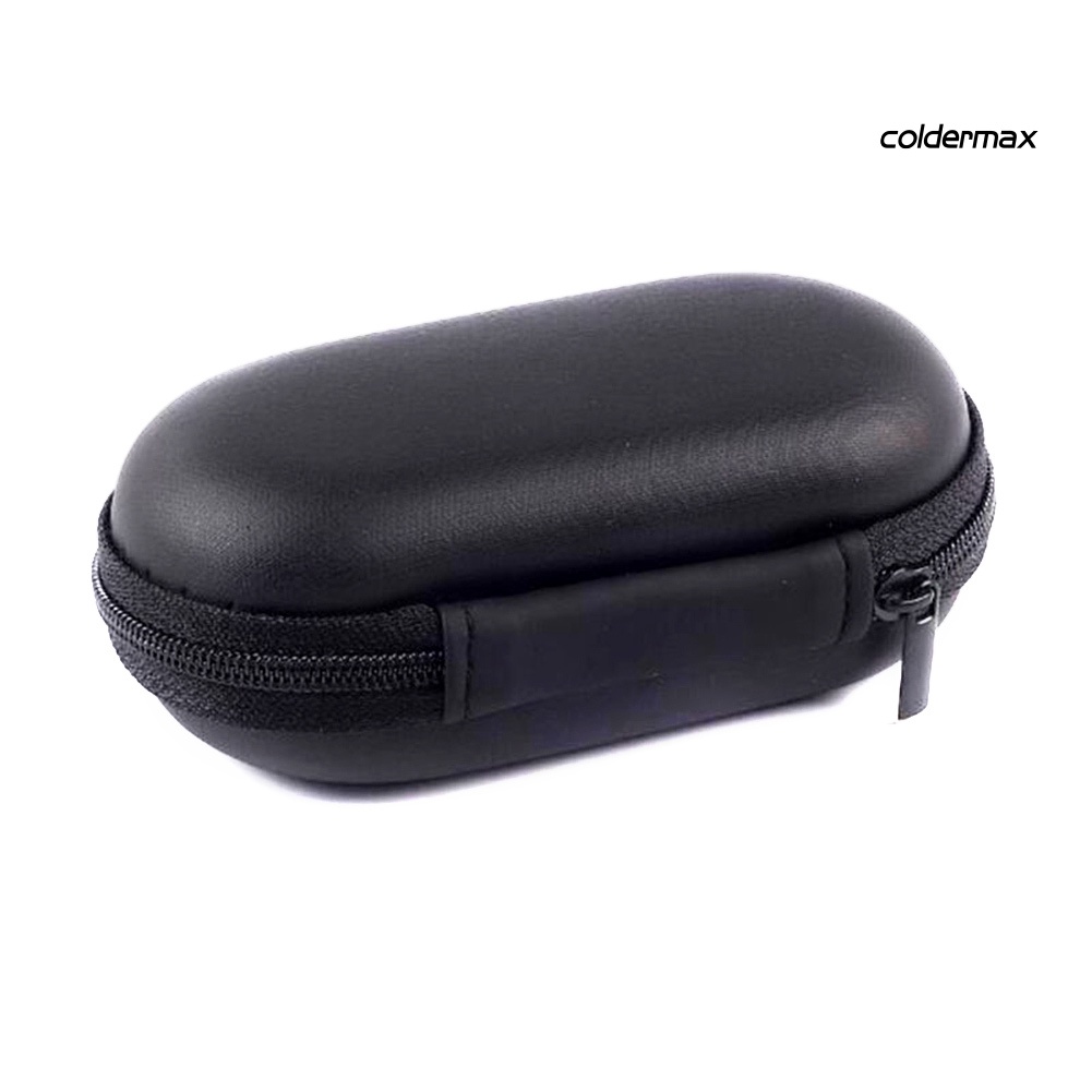 COLD ＊  Portable In Ear Earphone Headphone Storage Bag USB Cable Case Holder Organizer