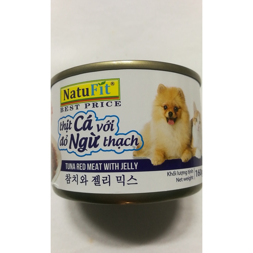Pate NatuFit cho chó mèo - Cá Ngừ và nhiều vị