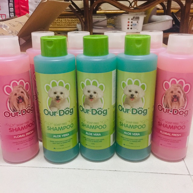 [Mã PET50K giảm Giảm 10% - Tối đa 50K đơn từ 250K] Dầu tắm nhập khẩu từ Úc cho chó và mèo Our Dog 1Lit