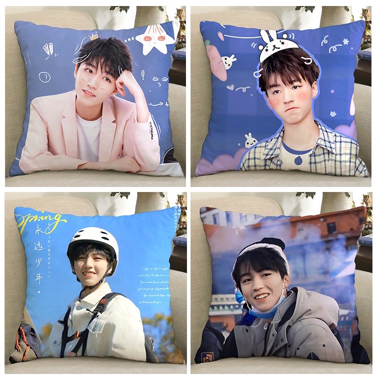 Gối ôm TFBOYS Vương Nguyên Vương Tuấn Khải Dịch Dương Thiên Tỉ Roy Wang Karry Wang Jackson Yee