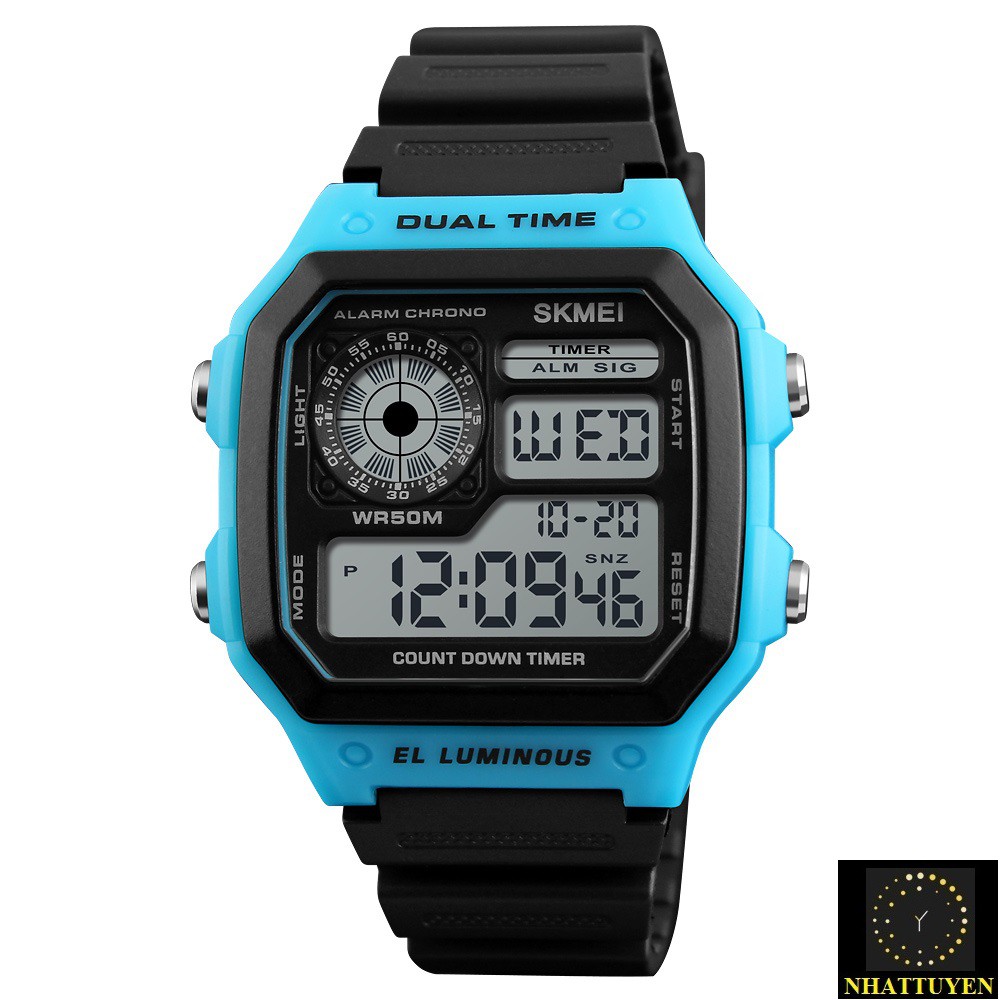 ĐỒNG HỒ THỂ THAO SKMEI 1299 huyền thoại, dùng cho cả nam và nữ, siêu bền đẹp | BigBuy360 - bigbuy360.vn