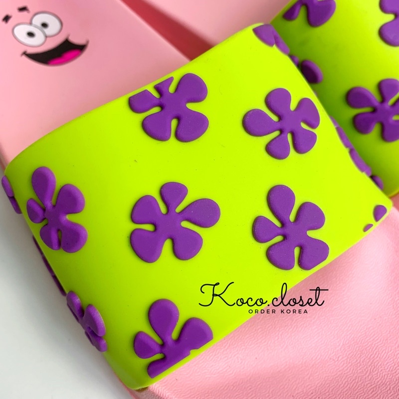 Dép Spao Line Friends Bọt Biển Spongebob chính hãng