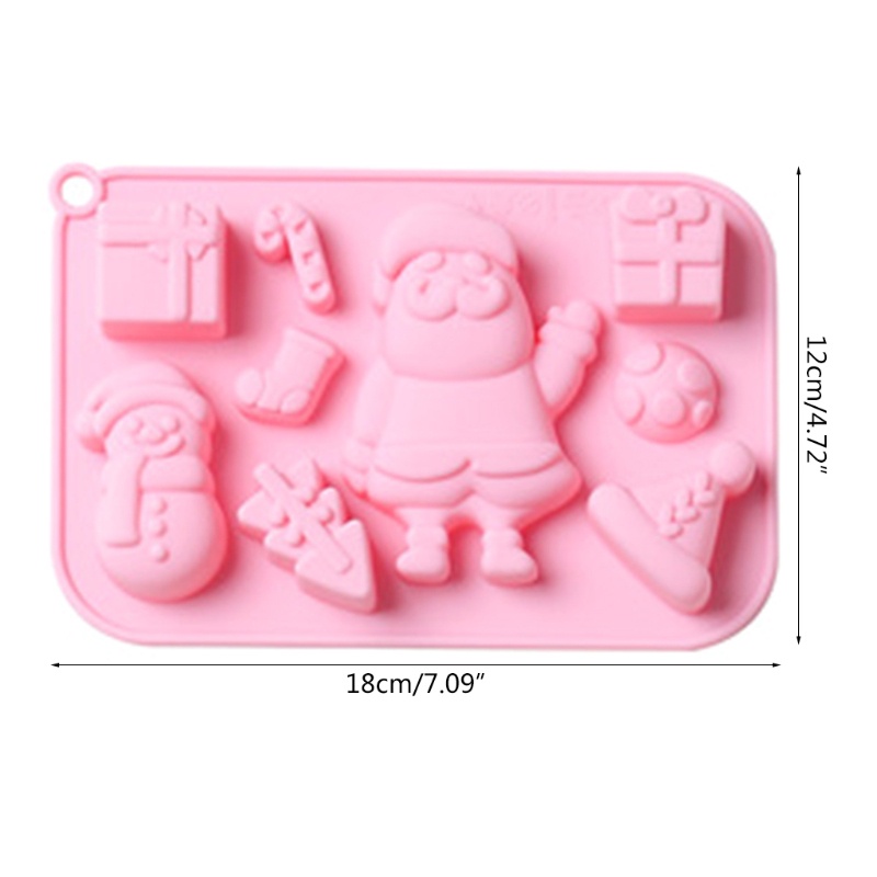 Khuôn Silicone Tạo Hình Làm Bánh Kẹo 9 Ngăn