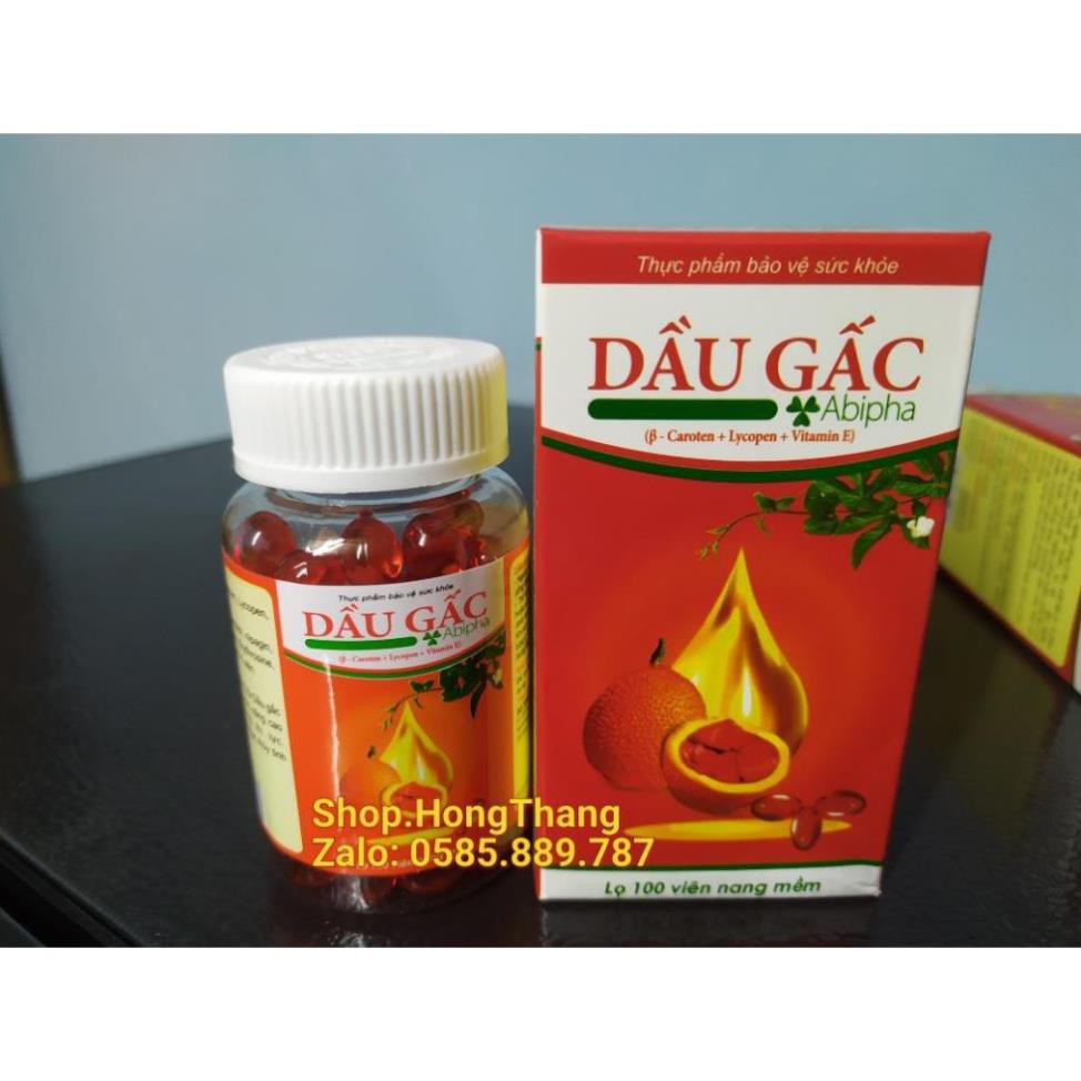 Dầu gấc DHA omega đẹp da chống lão hóa, nhức mắt ,mỏi mắt