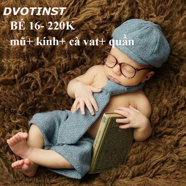 Phụ kiện áo, sét đồ chụp ảnh cho bé