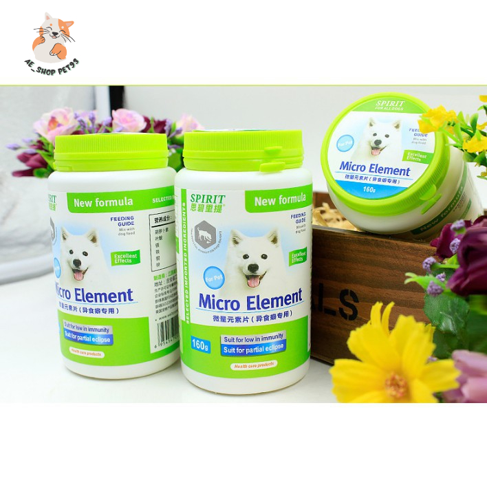 Viên Spirit Micro Element - bổ sung khoáng chất, cải thiện biếng ăn