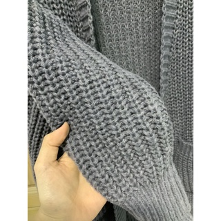 áo cardigan len dáng dài