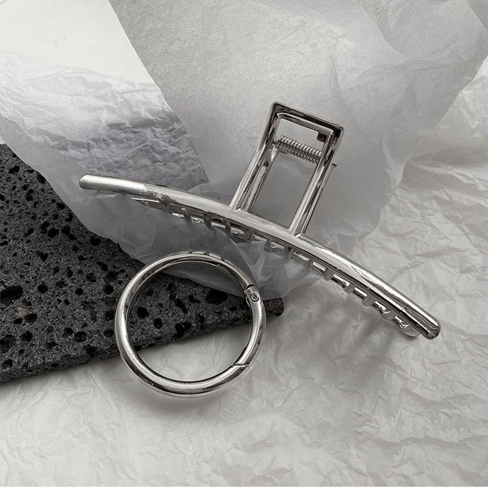 Kẹp Tóc Kim Loại Màu Sắc Ngọt Ngào Phong Cách Punk Hàn Quốc WMES15H