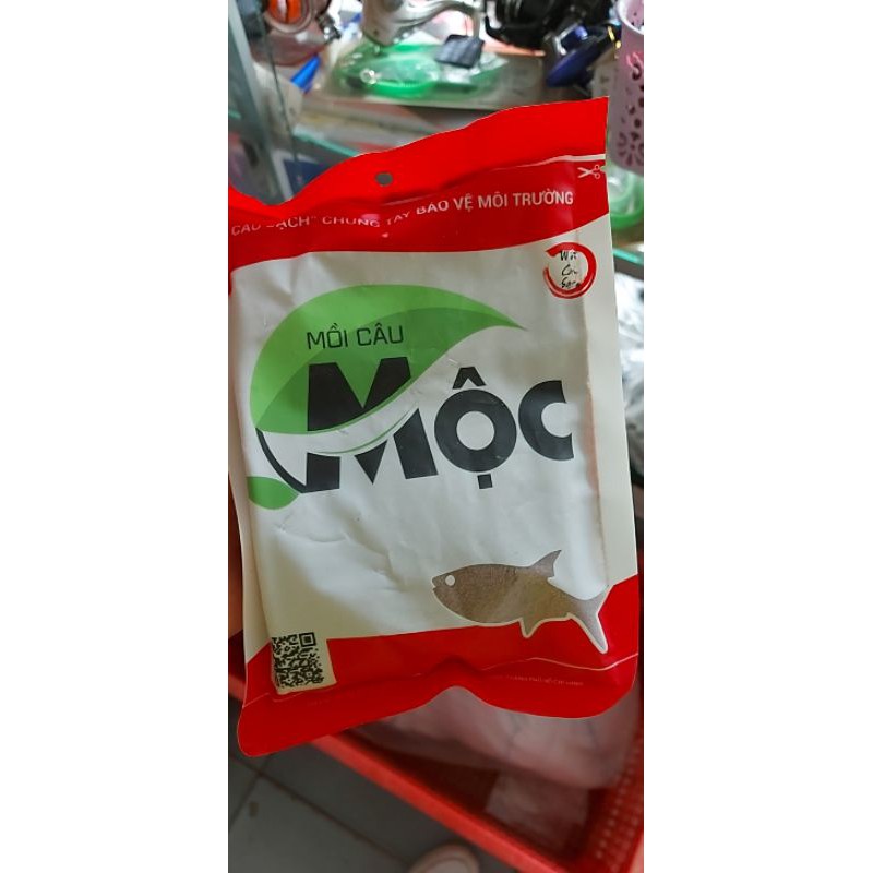 Cám Mộc _ Câu cá _ Xanh, Đỏ 250G