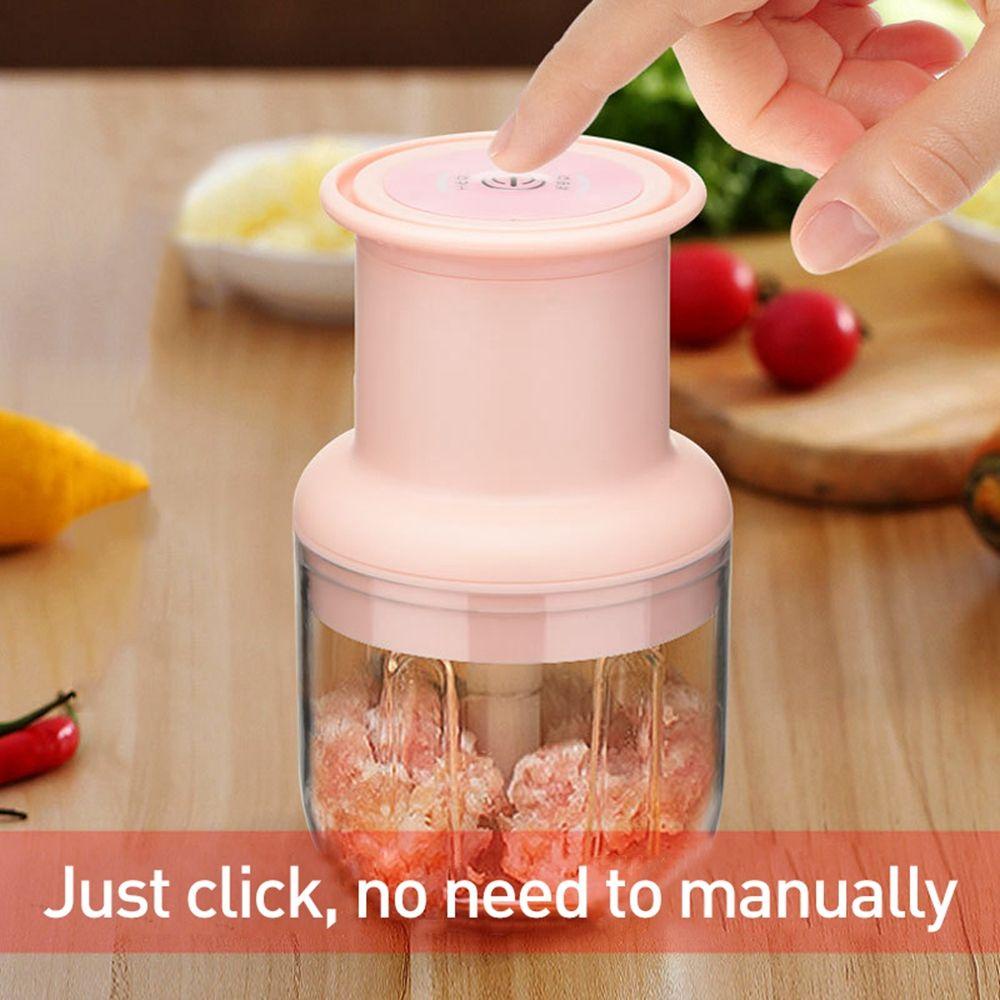 Máy Xay Thịt Rau Củ Quả Bằng Điện Cổng USB Tiện Lợi