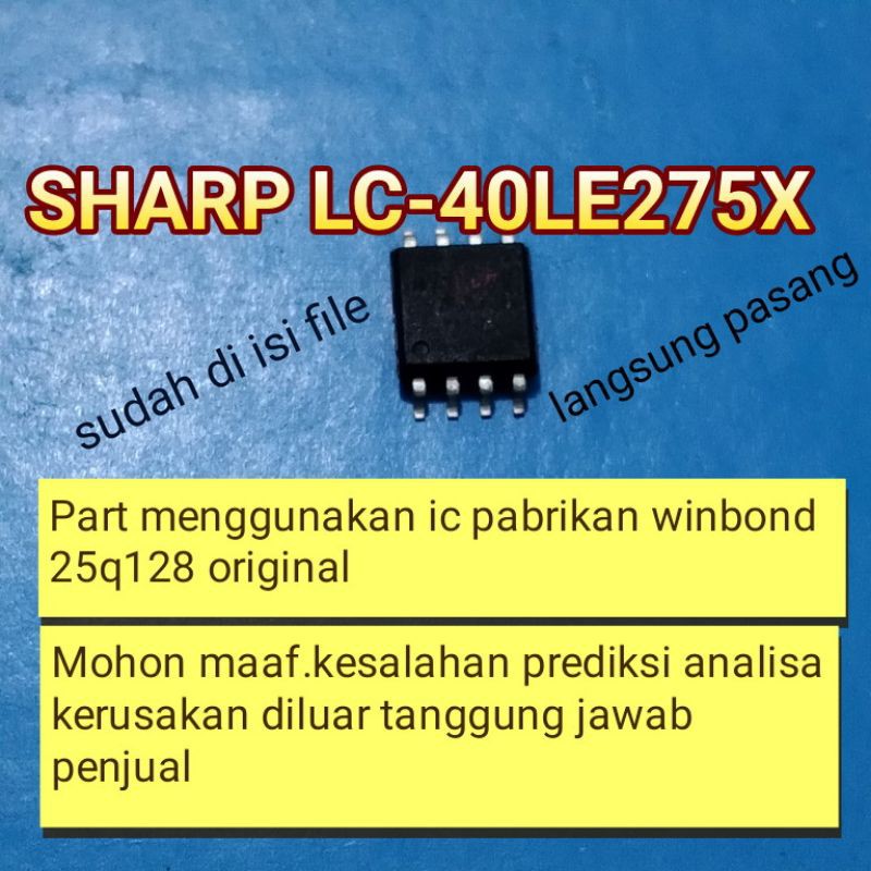 Thẻ Nhớ Sharp Lc-40le275x Led Tv Ic Eprom