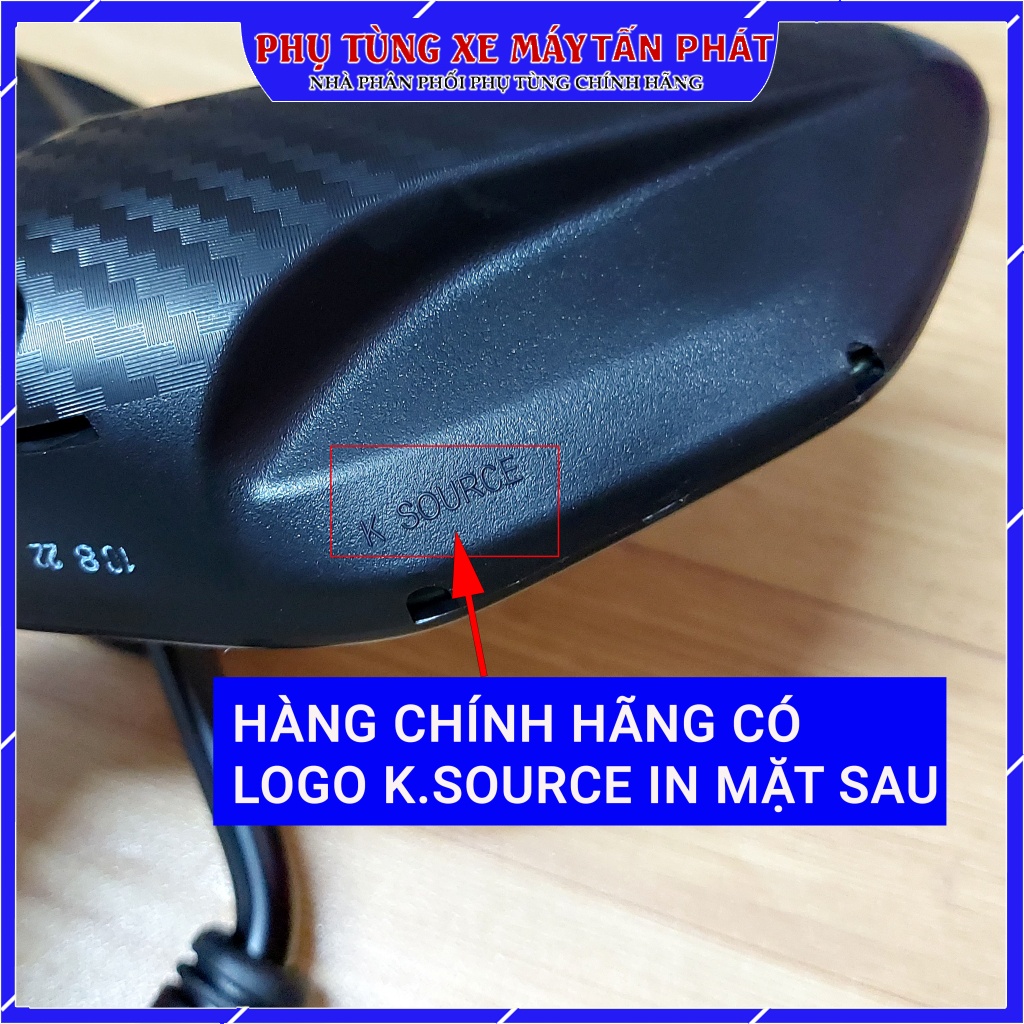 Gương Kính Chiếu Hậu Xe Máy Chân Ngắn Gắn Nhiều Dòng xe Chính Hãng Bảo Hành 12 Tháng