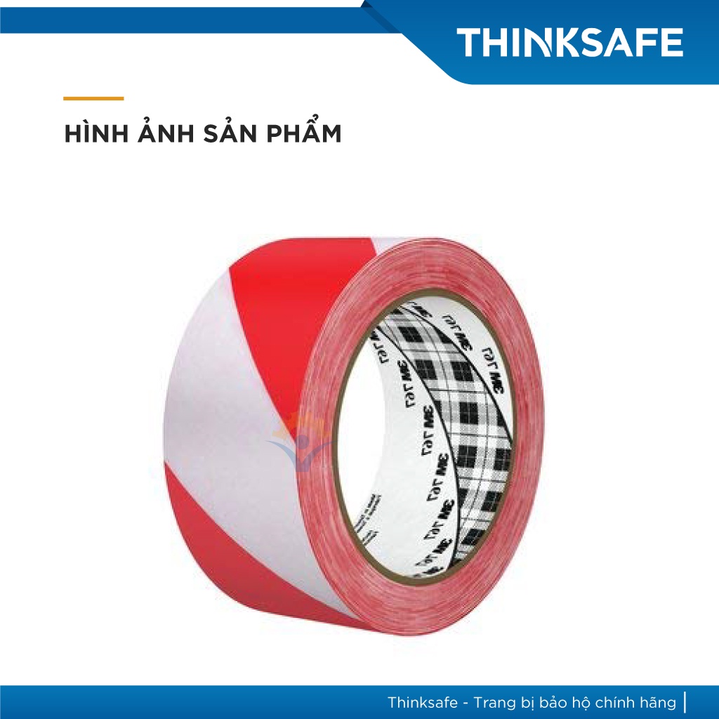 Băng keo cảnh báo dán nền 3M 767 50mm x 33m - Thinksafe