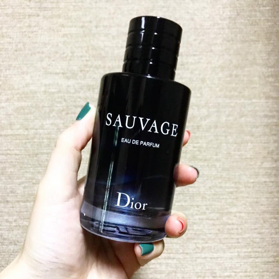 freeship [CAO CẤP_LƯU HƯƠNG LÂU]Nước Hoa Nam Dior Sauvage Eau De Parfum full 100ml