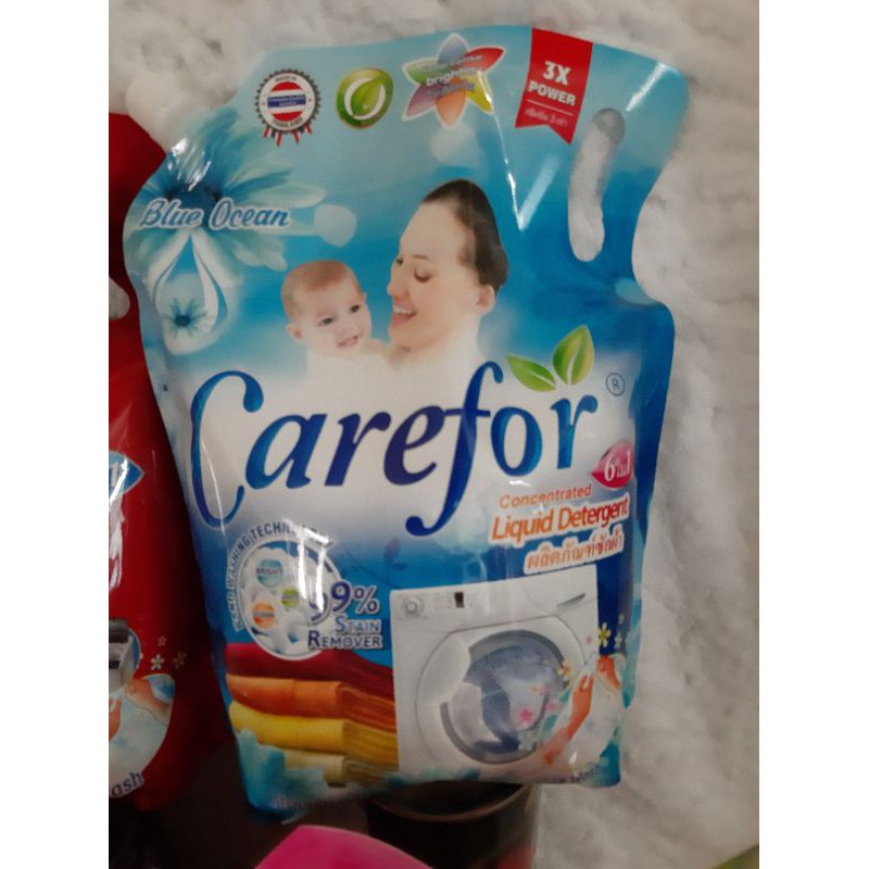 Nước Giặt Xả CareFor Túi Có Nắp Vặn 2lit
