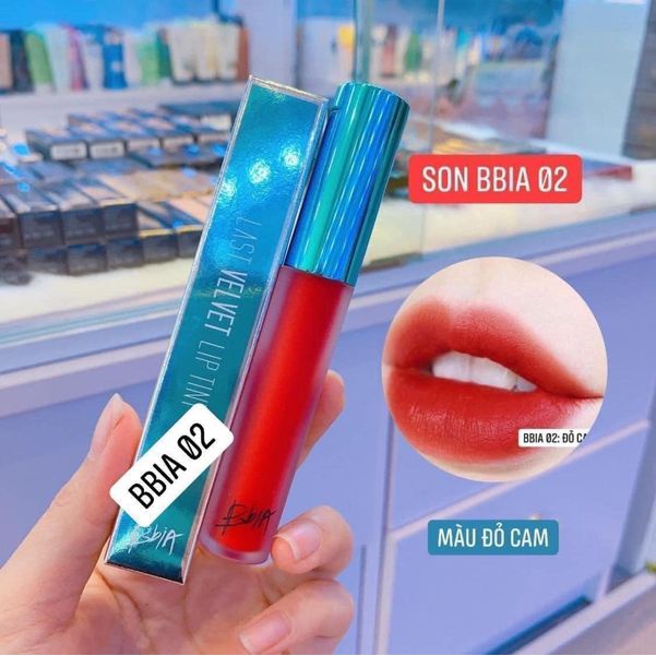 Son kem Bbia Velvet Lip Tint màu 25