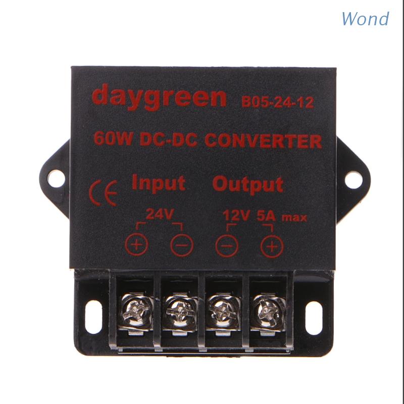 Bộ Chuyển Đổi Điện Áp Thấp Từ Dc 24v Sang 12v 5a 60w