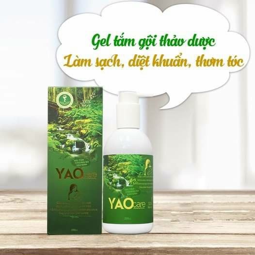 Gel tắm gội thảo dược YAOCARE MAMA cho mẹ sau sinh