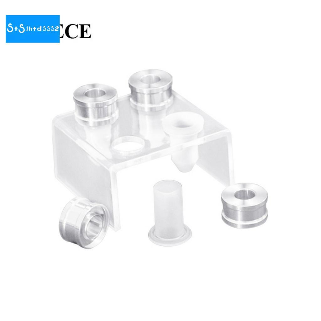 (Hàng Mới Về) Set 9 Khuôn Silicon 12.1mm Dùng Để Làm Son Môi Diy