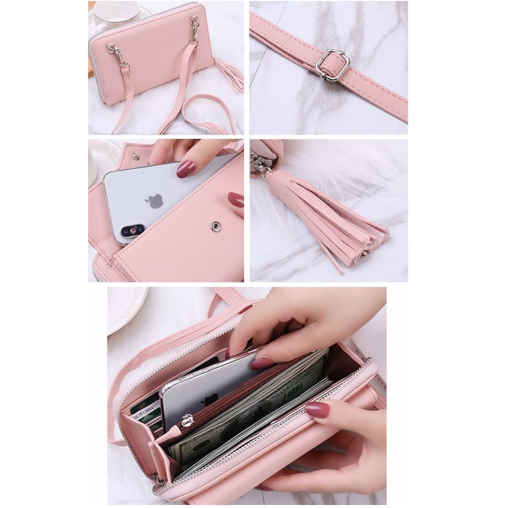 Túi Ví Nữ Đeo Chéo Cầm Tay FOREVER YOUNG Đẳng Cấp Phong Cách Hàn Quốc JUSTFORYOU80