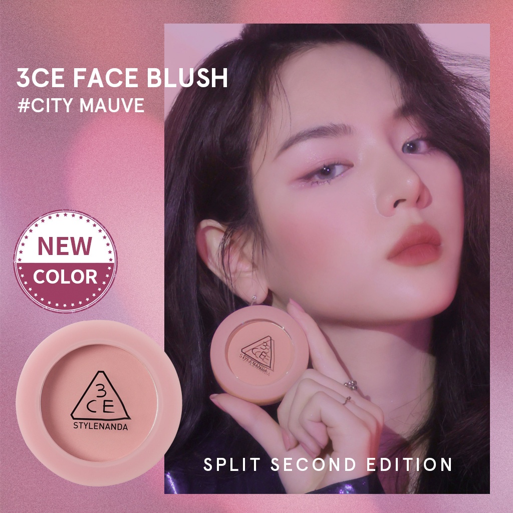 [SPLIT SECOND] Má Hồng 3CE Face Blush City Mauve