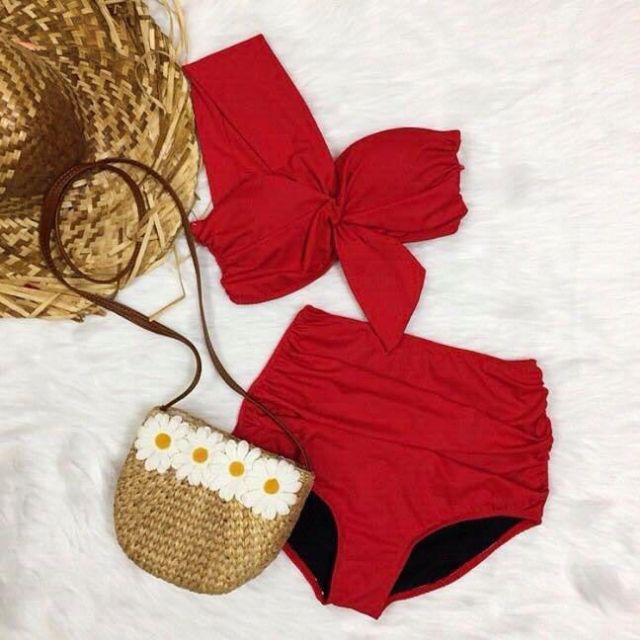 Bikini 2 mảnh quây có gọng lệch vai | BigBuy360 - bigbuy360.vn