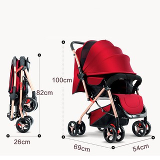 Xe đẩy gấp gọn cho bé