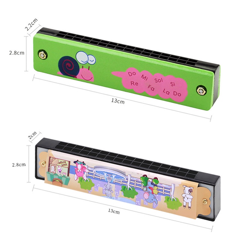 Kèn harmonica SEA SUN TOYS 16 lỗ bằng gỗ cho bé