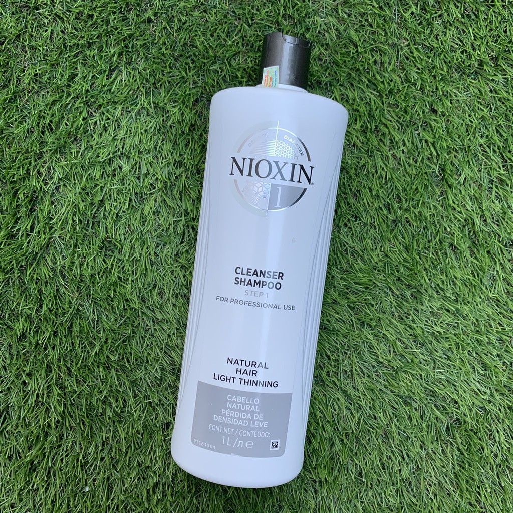 [Nioxin]  Gội xả Nioxin System 2 chống rụng tóc 1000mlx2 ( New 2019)