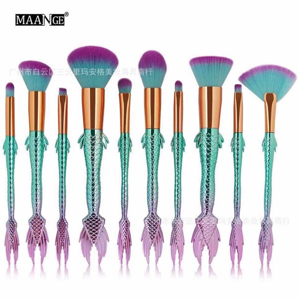 Set 10 Cọ Đuôi Cá 7 Màu