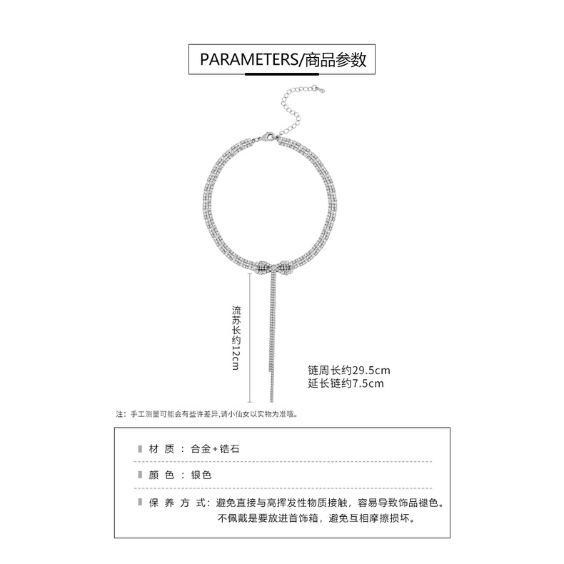 Vòng Cổ Choker Đính Nơ Thời Trang Nữ Tính