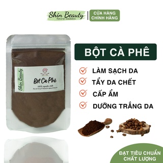 Bột Cà Phê Shin Beauty Nguyên Chất dưỡng sáng sạch da